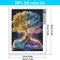 Tree of Life Stamped Cross Stitch Kits - Counted Cross Stitch Kits for Beginners Adults,11 CT Patterns Dimensions Embroidery Kits Arts Craft Kits,for Gift and Home Decor 12 x 16in
